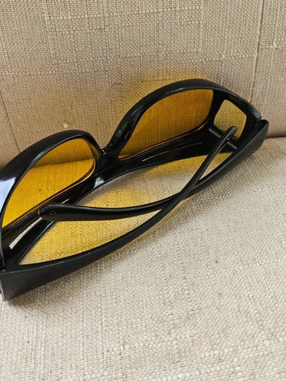 Night Vision Sunglasses Men Eyewear Safety Glasses Yellow Lenses Fashion